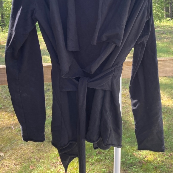 Gaia Conceptions Organic Cotton Cocoon Belted Jacket / S - Picture 3 of 4